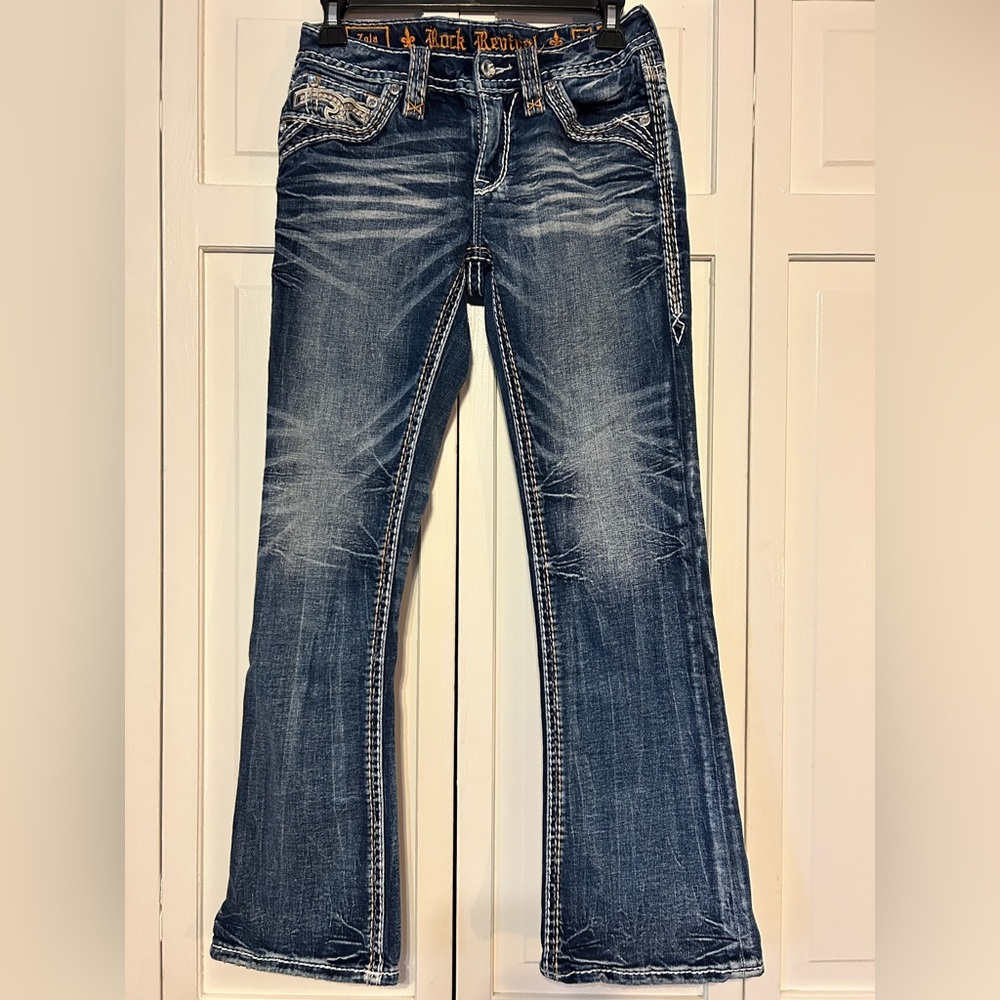 Rock Revival Zola Bootcut Jeans Size 25